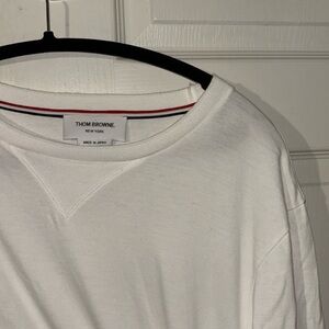 THOM BROWNE White Long Sleeve (Men’s size 2)